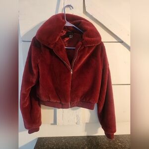 Forever 21 zip up jacket, very soft